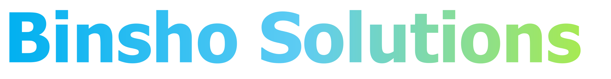 Binsho Solutions